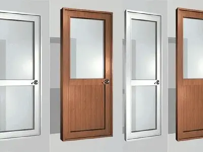 Nhôm cỏ được ứng dụng trong cửa ra vào